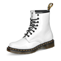 Dr. Martens Airwair White Patent Lamper