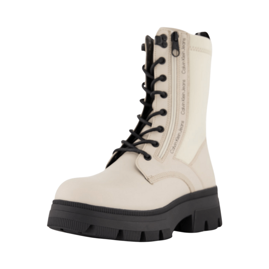 Calvin Klein Chunky Combat Laceup ZIP 3 Calvin Klein Chunky Combat Laceup ZIP